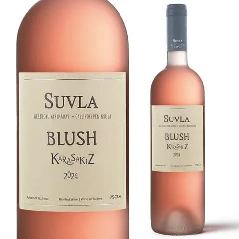 SUVLA BLUSH KARASAKIZ 75CL